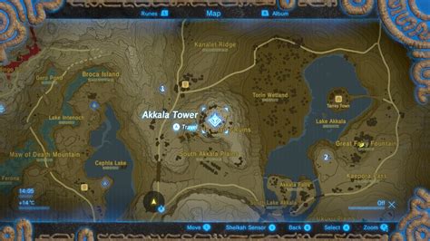 Map Of All Shrines In Breath Of The Wild Maps For You