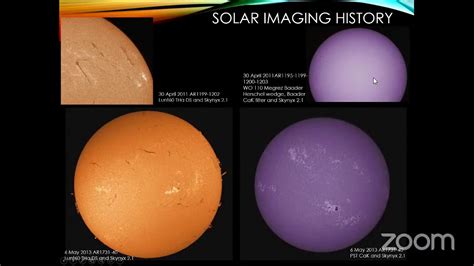 How To Image The Sun In Three Wavelengths Youtube