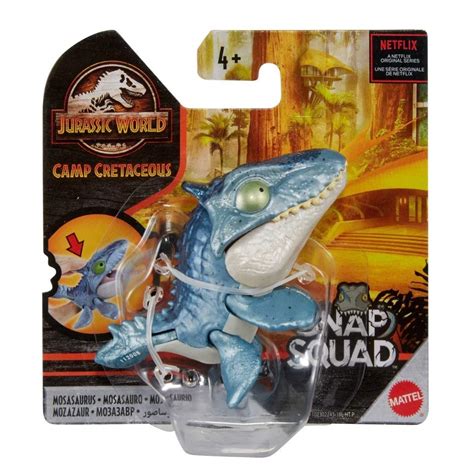 Jurassic World Camp Cretaceous Snap Squad Mosasaurus Mini Figure