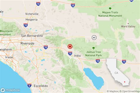 Magnitude 36 Earthquake Hits Near Desert Hot Springs Los Angeles Times
