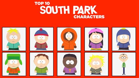 My Top 10 Favourite South Park Characters By Thefirstvoslian On