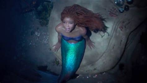 halle bailey says backlash to her being cast as ariel in little mermaid was not really a