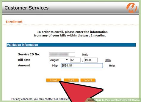 Clicking question mark besides each section may list explanations for various options below How to Pay an Electricity Bill Online (with Pictures ...
