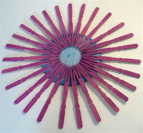 Make A Flower Decoration From Bamboo Forks Dollar Store Crafts