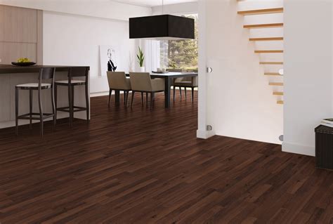 The wooden floor is much better than a concrete floor with its unrepeatable structure, natural warmness, and uniqueness. Dark Wood Flooring Layout Matching Tricks Affecting the ...