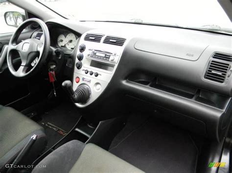 2005 Honda Civic Si Hatchback Black Dashboard Photo 62107451