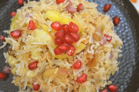 Kashmiri Pulao Recipe Fruits And Nuts Pulao MUMMY RECIPES