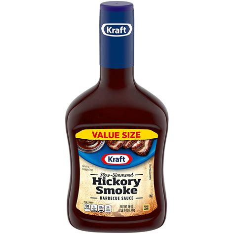 Kraft Hickory Smoke Barbecue Sauce 39 Oz Bottle Grocery