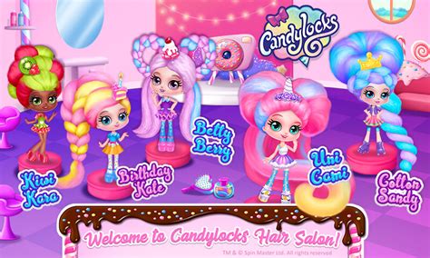Candylocks Hair Salon Style Cotton Candy Hairappstore For