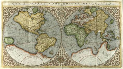 Solve Old Map Of The World By Gerard Mercator 1587 Jigsaw Puzzle