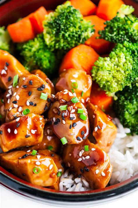 Browse more than 50 teriyaki chicken recipes. Chicken Teriyaki Bowls with Homemade Sauce - Aberdeen's ...