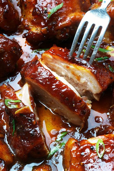 Pat the chicken thighs dry with paper towels and season them with salt and pepper on both sides. Baked Teriyaki Chicken Recipe — Eatwell101