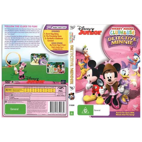 Mickey Mouse Clubhouse Detective Minnie Dvd
