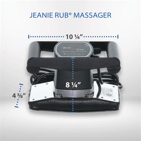Jeanie Rub Variable Massager Canada Clinic Supply