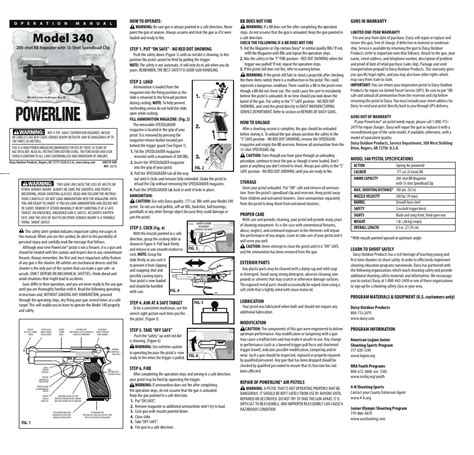 Powerline Daisy 340 Manual