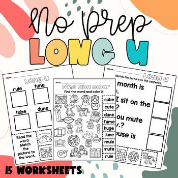 BUNDLE No Prep Phonics Worksheets Growing Bundle TPT