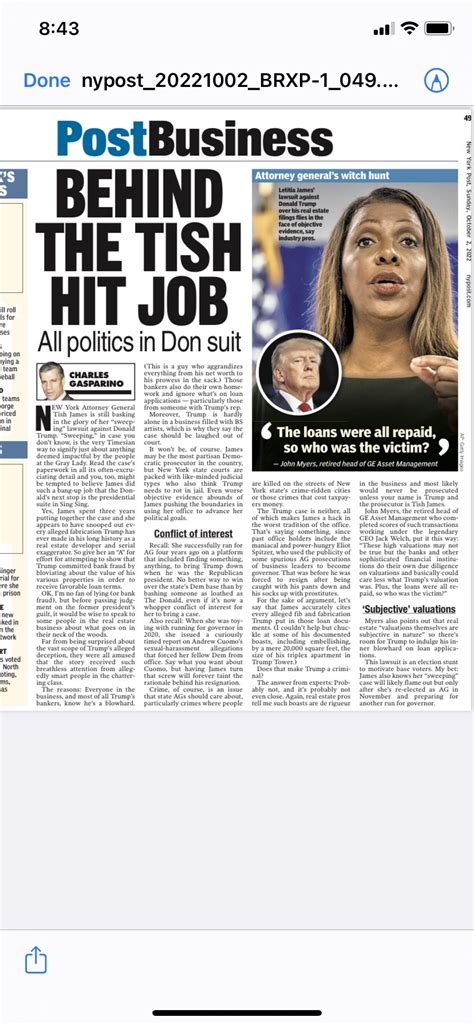 Charles Gasparino On Twitter The Great Nypost Graphics Department