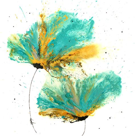 Abstract Art Paintings Abstract Flower Art By Catherine Jeltes