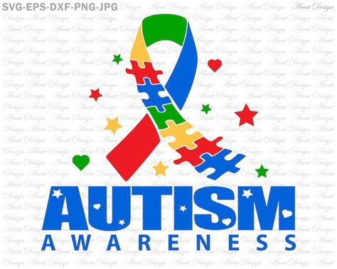 Awareness Ribbon Svg Different Not Less Svg Awareness Svg Autism Ribbon