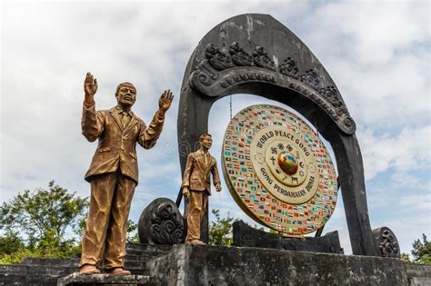 World Peace Gong In Desa Budayal Kertalangu Bali Indonesia Stock