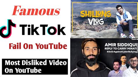 Tiktok vs YouTube | Most Disliked Video On YouTube - YouTube