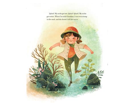Wazza Pink on Behance | Picture books illustration, Book illustration art, Book illustration layout
