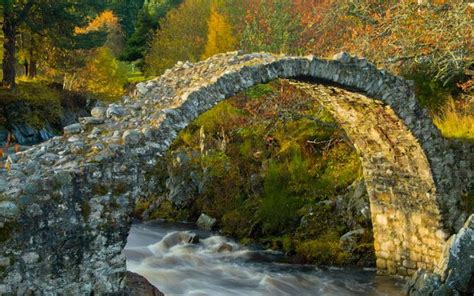 Carrbridge Packhorse Bridge Limited Edition Landscape Print Scotland