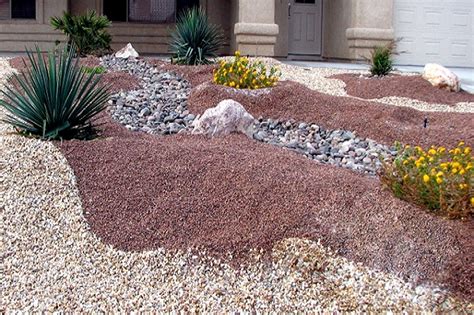 Desert Landscape Ideas And Plans Triyae Com Desert Backyard Plans