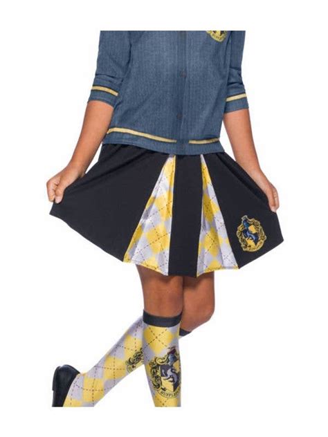 Hufflepuff Harry Potter Girls Skirt Hufflepuff House Costume Skirt