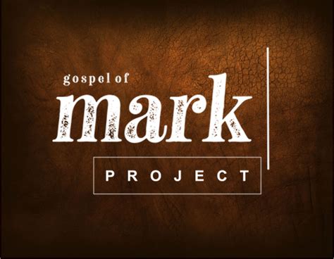 Category Trinity Gospel Of Mark Project