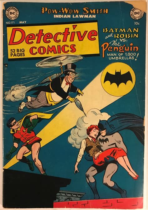 Gac Featured Golden Age Cover Detective Comics 171 May