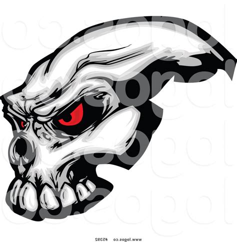 Evil Skull Vector At Getdrawings Free Download