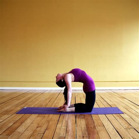 Camels—well known for their grumpy temperaments—would benefit greatly from this pose. How to Do a Yoga Wheel Pose | POPSUGAR Fitness Australia
