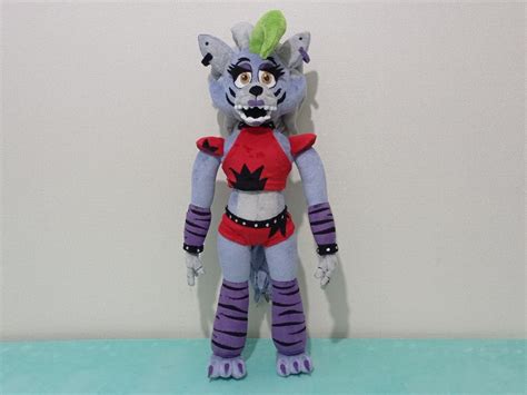 Roxy Roxanne Wolf Glamrock Animatronic Fnaf 217 55 Cm Plush Toy Five