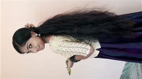kerala long hair styles in lovely long hair girls youtube
