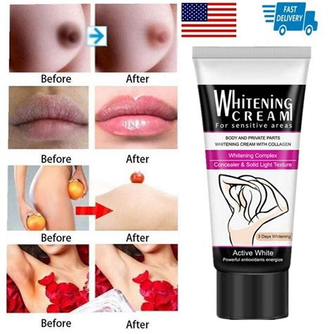 60g Skin Lightening Whitening Cream Face Private Part Intimate