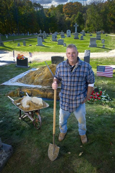 Whats It Like To Dig Graves By Hand New Hampshire Magazine