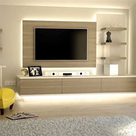Top 100 Modern Tv Cabinet Designs 2021 Living Room Wall Design Otosection