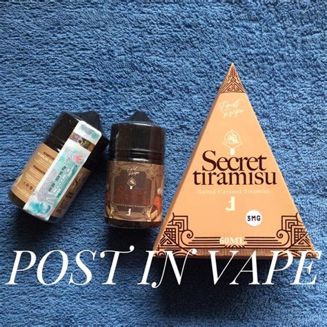 Jual Secret Tiramisu 60ml Salted Caramel Liquid By Trilogy X Jvape