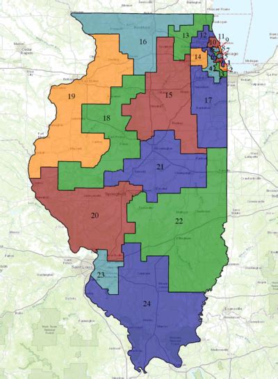 Illinois Congressional Districts Wikipedia