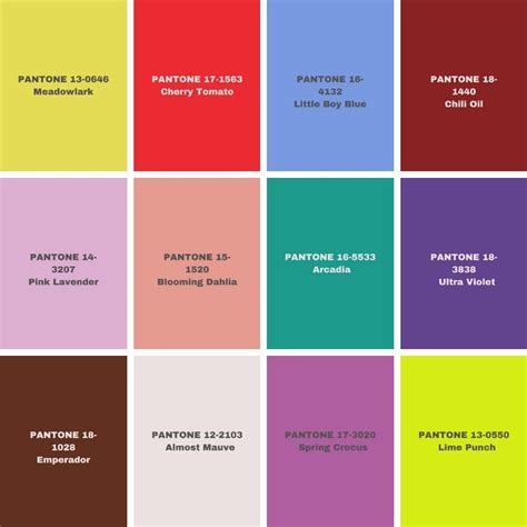 Pantone Fall Color Picks And What Is The Color Forecast For 2018 Dig