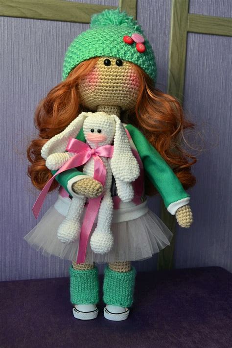 Кукла вязаная крючком в интернет магазине на Ярмарке Мастеров