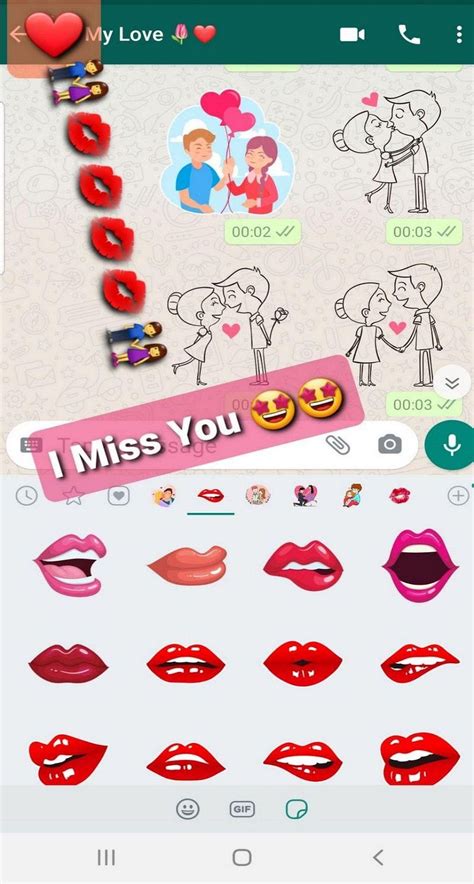 Kiss Stickers Wastickerapps Para Android Descargar