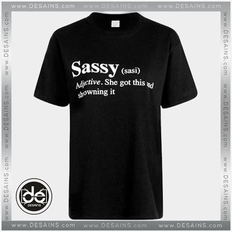 Buy Tshirt Ava Sassy Definition Funny