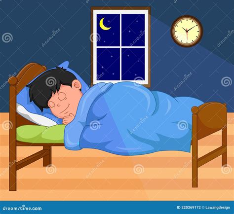 Cartoon Boy Sleeping Stock Illustrations 4520 Cartoon Boy Sleeping