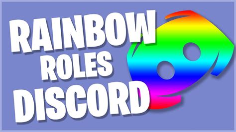 How To Get Rainbow Roles On Discord Color Changing Roles Being