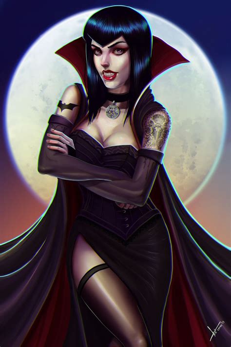 Vampire Girl By Victter Le On Deviantart Vampire