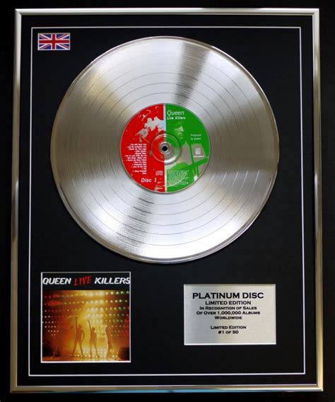 Queenltd Edition Cd Platinum Discrecordlive Killers