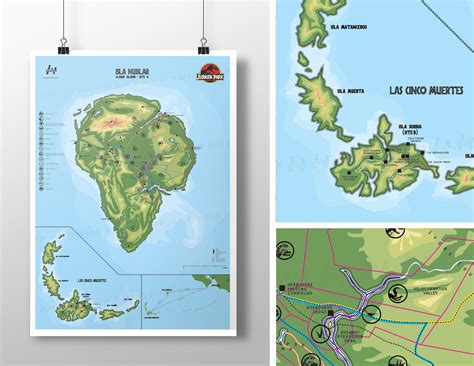 My Jurassic Park Map Description In Comments Jurassicpark