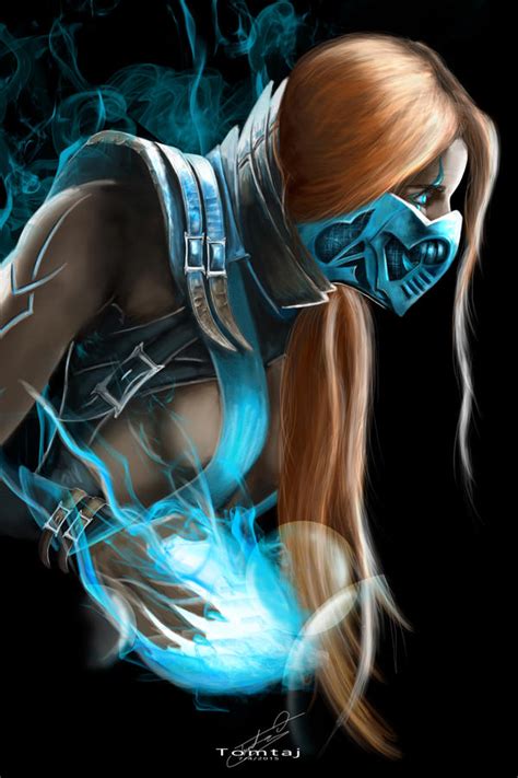 Lady Sub Zero Mortal Kombat By Tomtaj1 On DeviantArt